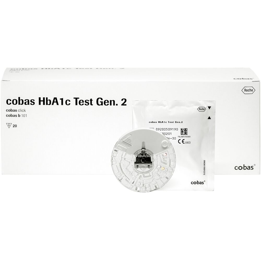 HbA1C test, Cobas, Gen 2.