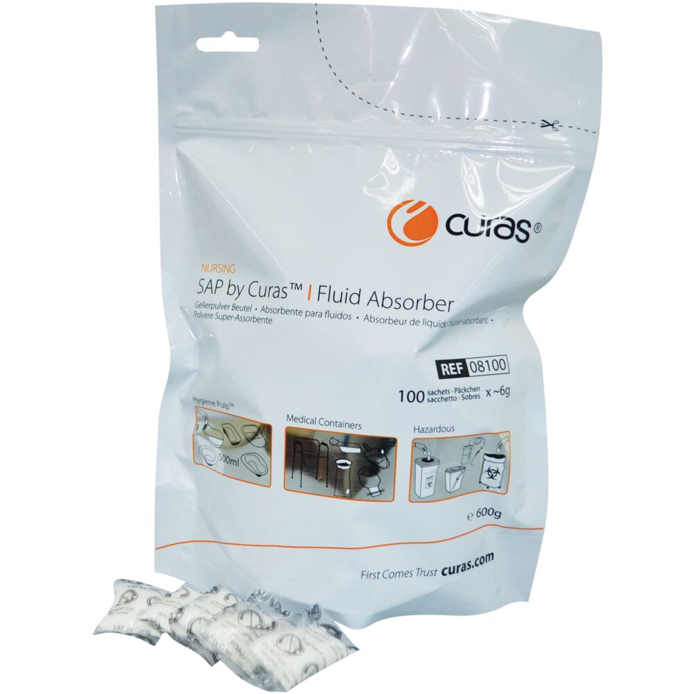 Absorberende brev, Curas, engangs