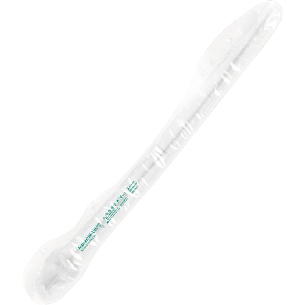 Engangskateter, Actreen Hi-Lite, nelaton, CH 08, 20cm, coated, female steril