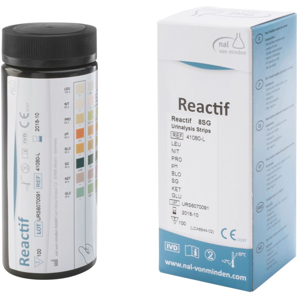 Urinstix, Reactif, 8