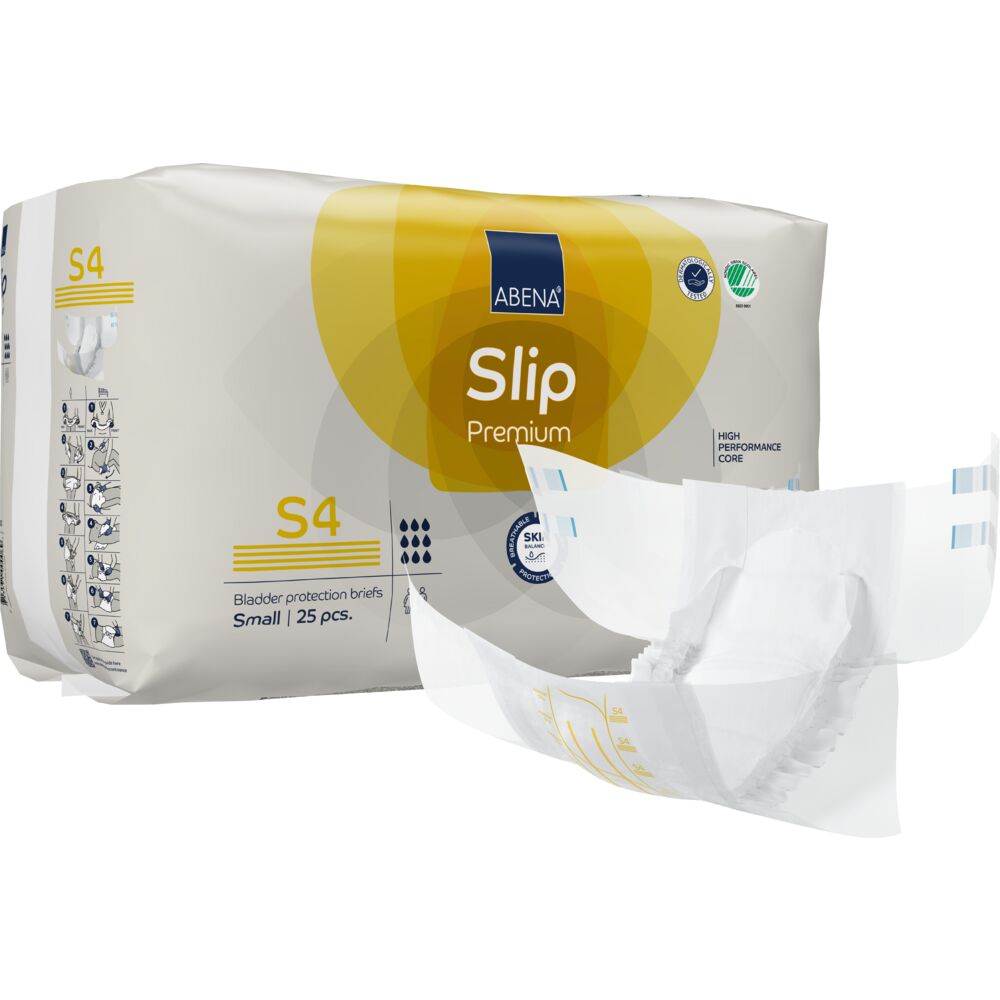 Tapeble, ABENA Slip Premium, S4, gul farvekode