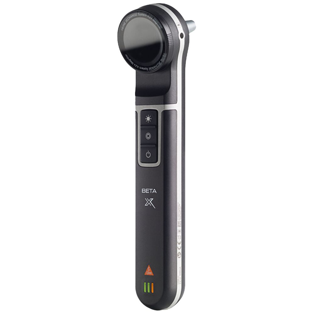Otoskop, HEINE Beta X, sort, 4,2X, LED