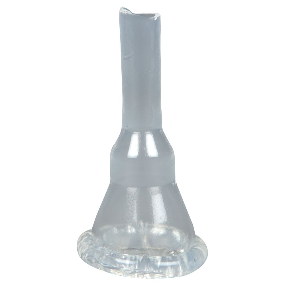 Uridom, Spirit Style 3, 8cm, Ø25mm, klar, klæbeflade 7,6 cm