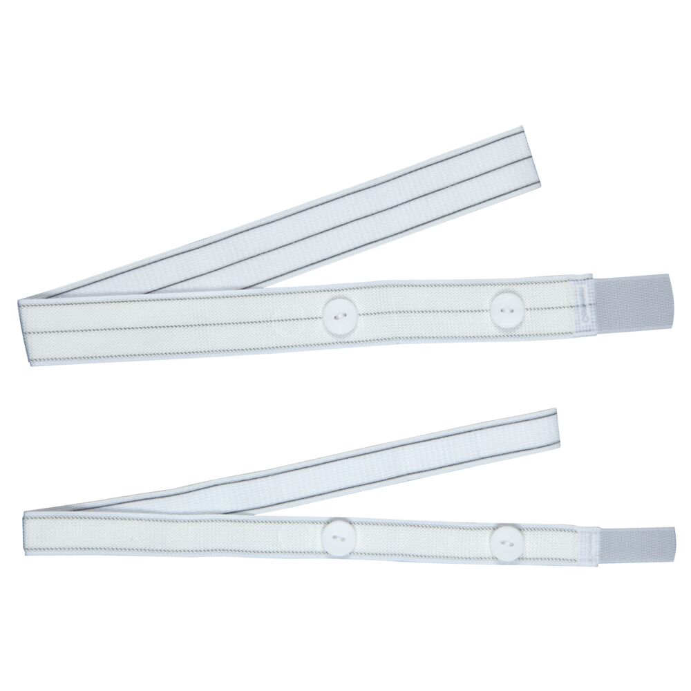 Fikseringsbånd, Conveen, 2 stk. pr. pose, med knapper