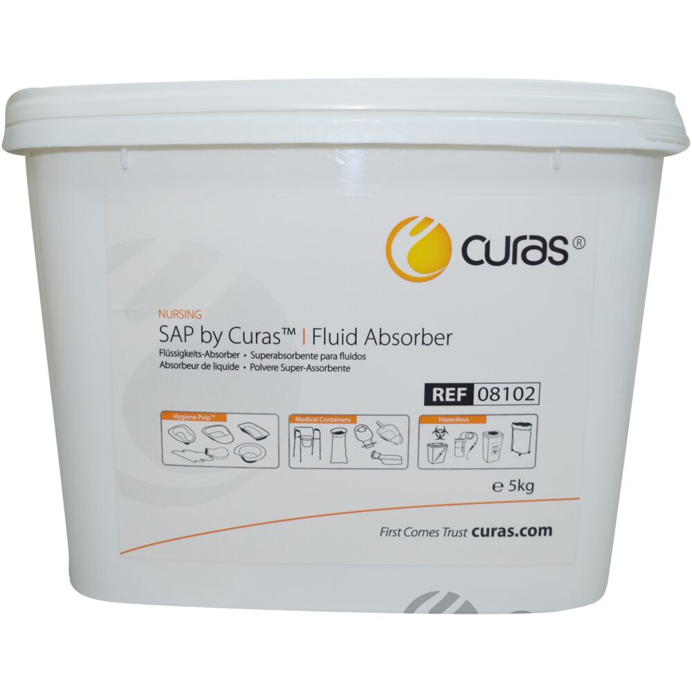 SAP granulat, Curas, engangs