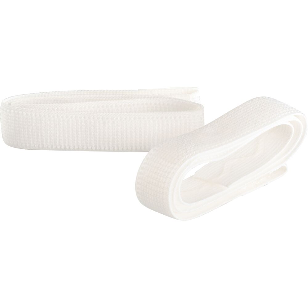 Fikseringsbånd, Greaturo, 60x2cm, hvid, 2 stk. pr. pose, uden knapper, usteril