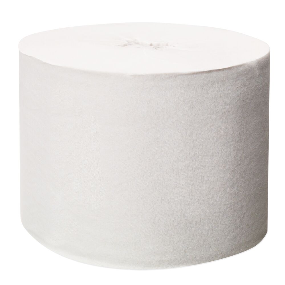 Toiletpapir, Tork T7 Advanced, 2-lags, 103,5m x 9,3cm, Ø13cm, hvid, genanvendt papir, uden hylse