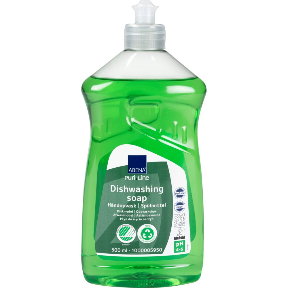 Håndopvask, ABENA Puri-Line, 500 ml, med farve og parfume
