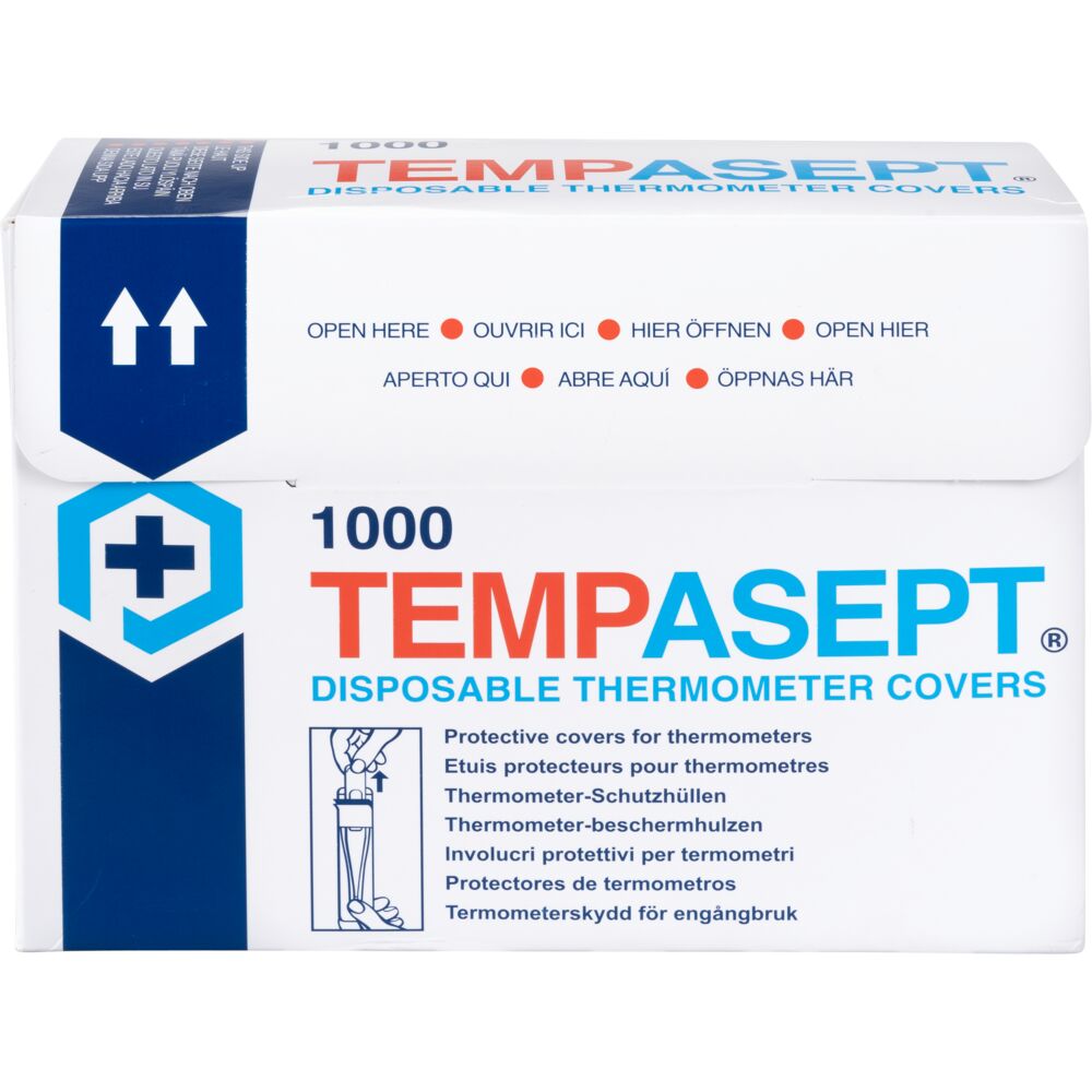 Termometerovertræk, transparent, med salve