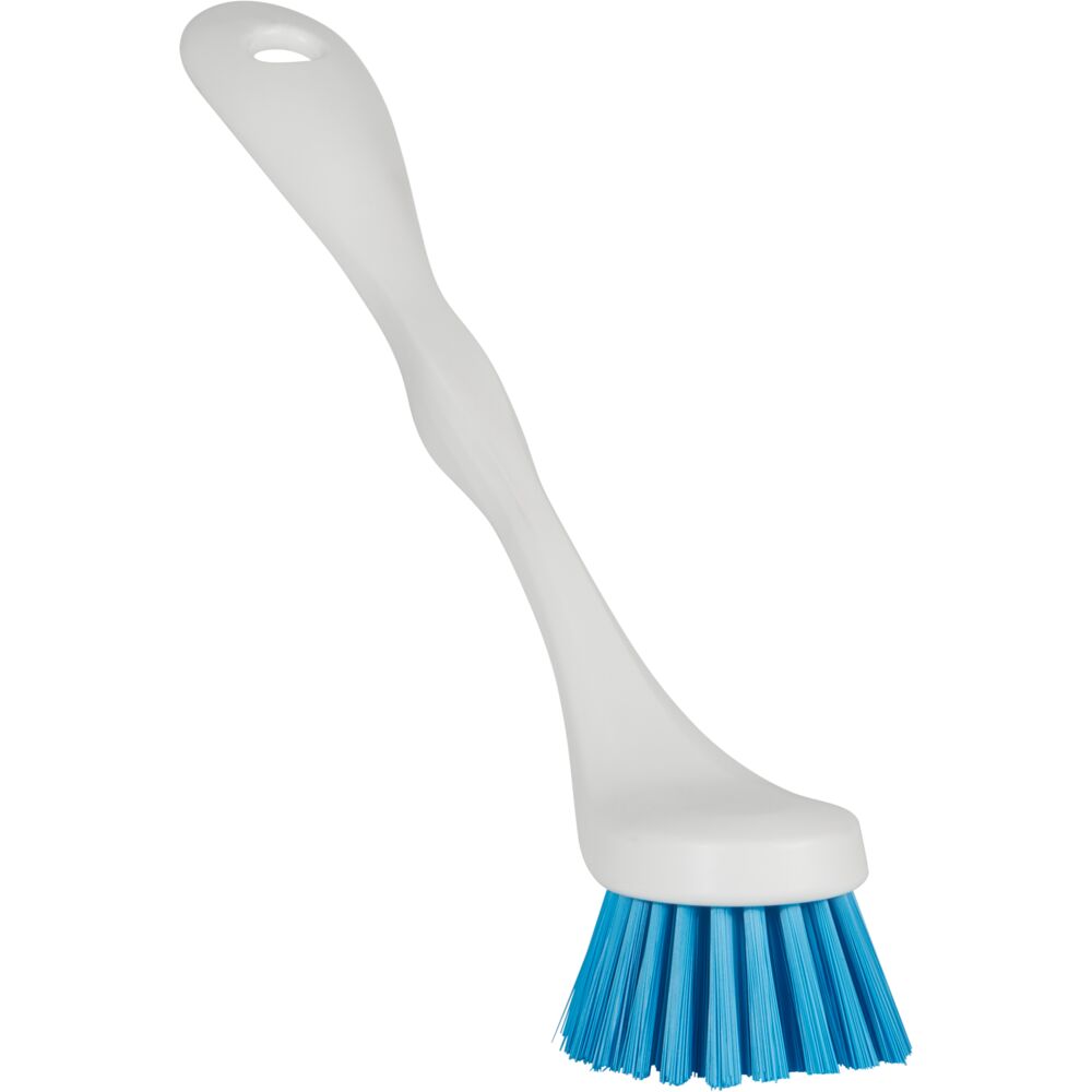 Opvaskebørste, Vikan, 24x5x5,5cm, hvid, PP, medium
