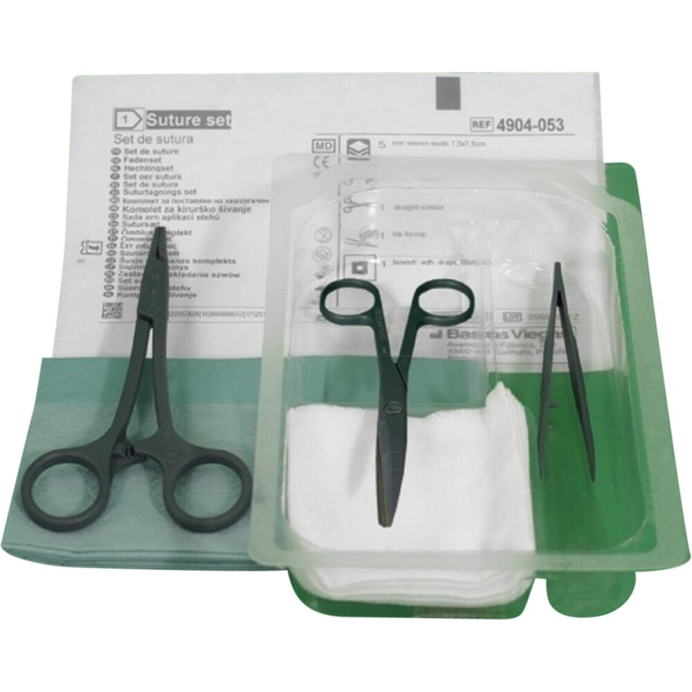 Sutureringssæt, Zillion Black, steril, engangs