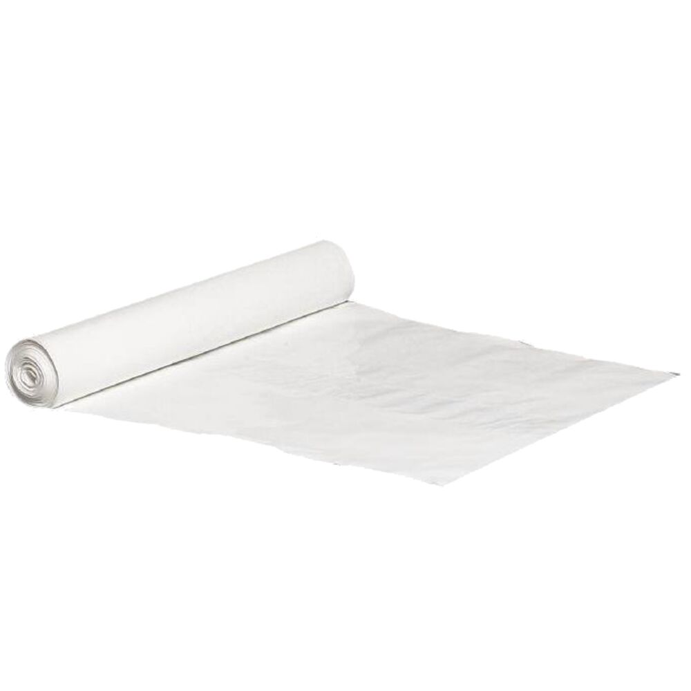 Sæk, 100 l, hvid, LDPE/genanvendt, 70x110cm