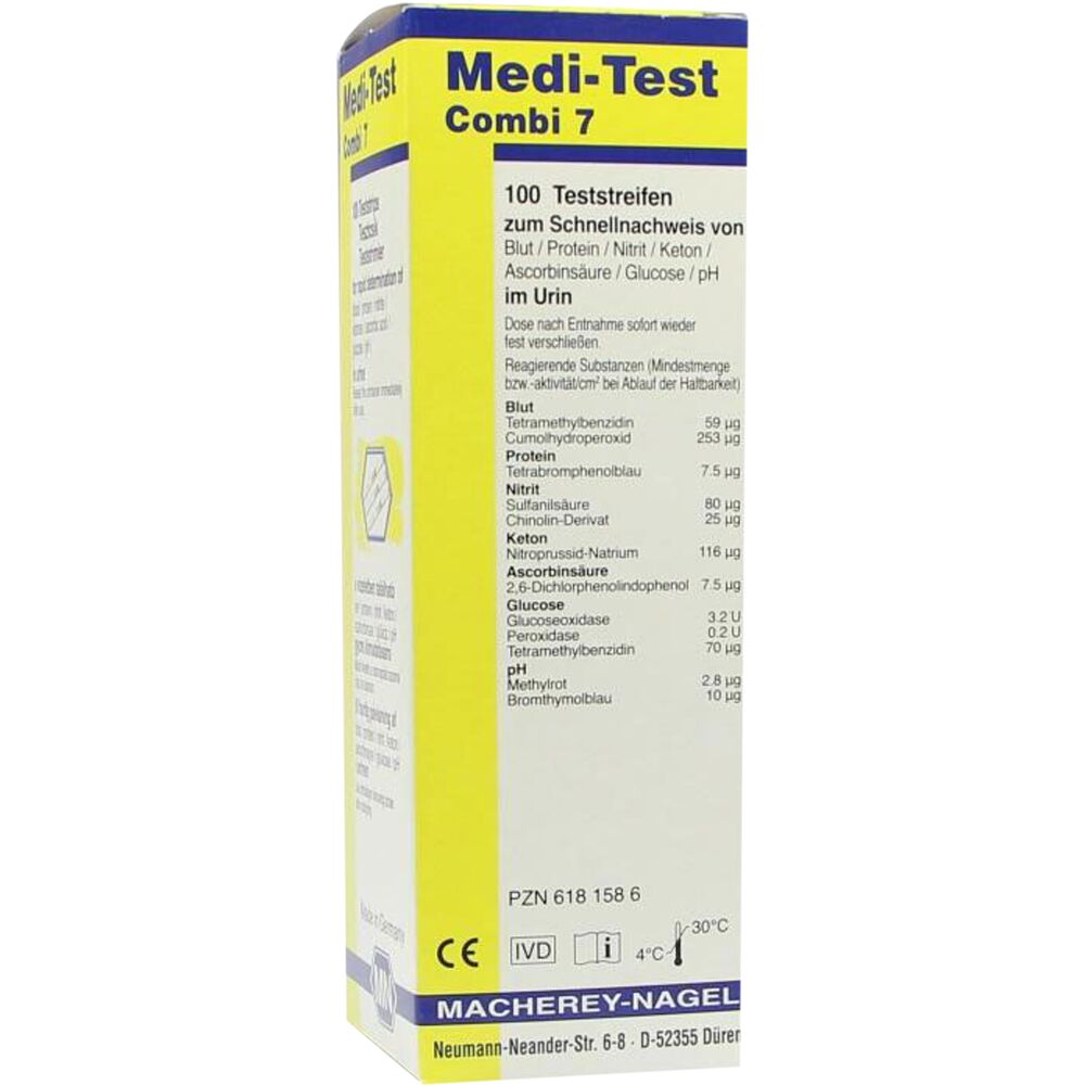 Urinstix, Medi-Test Combi 7L, URYXXON