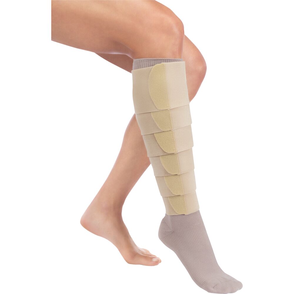 Bandage, Jobst Farrow Wrap Strong, underben, beige, small-lang