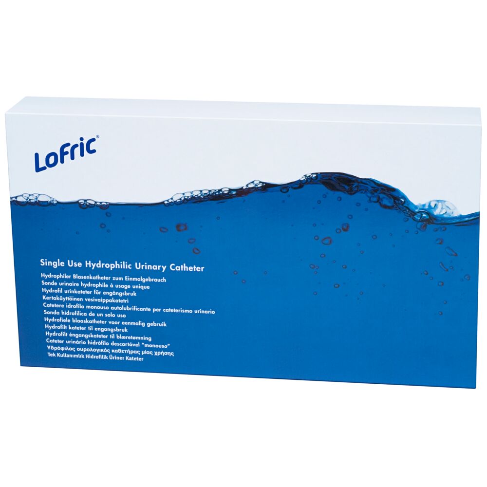 Engangskateter, LoFric Classic, tiemann, CH 16, 40cm, coated