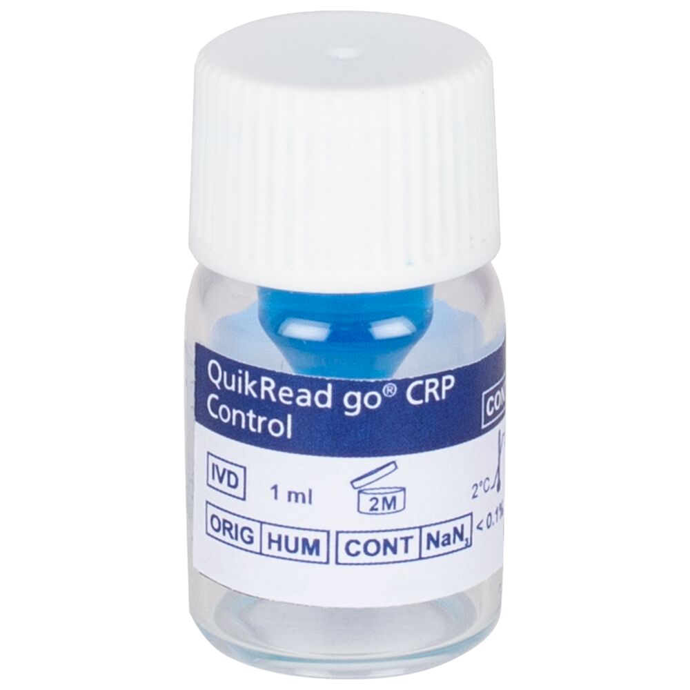 CRP kontrol, QuikRead Go, Normal, 1 ml, kølevare