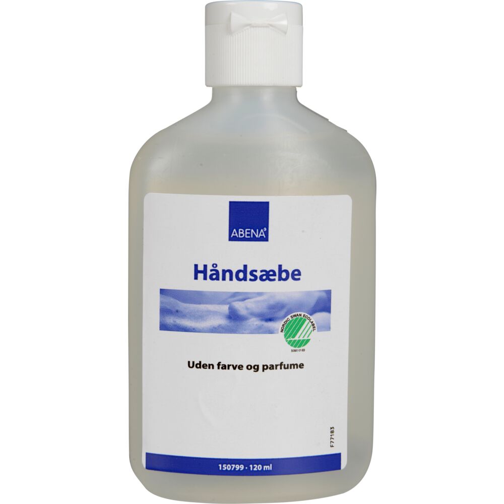 Håndsæbe, ABENA, 120 ml, uden farve og parfume