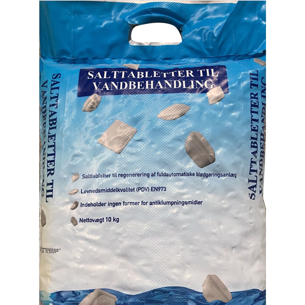 Salttabletter, til blødgøringsanlæg, 10 kg