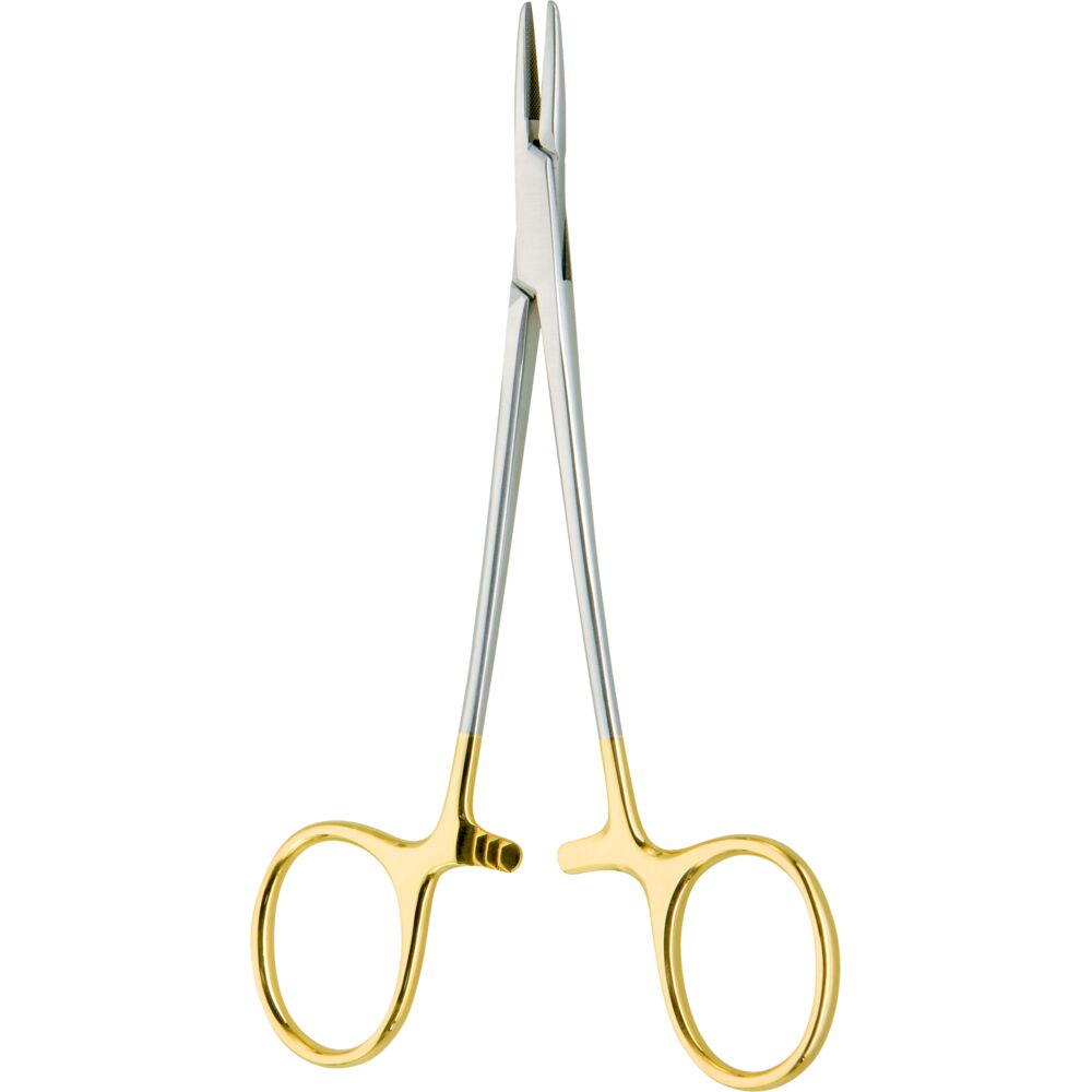 Nåleholder, Rudolf, Olsen-Hegar, 14cm, med saks