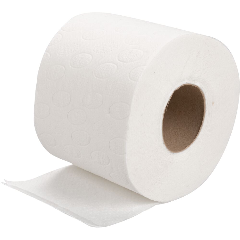 Toiletpapir, ABENA Care-Ness Excellent, 4-lags, 26m x 9,7cm, Ø12cm, hvid, nyfiber