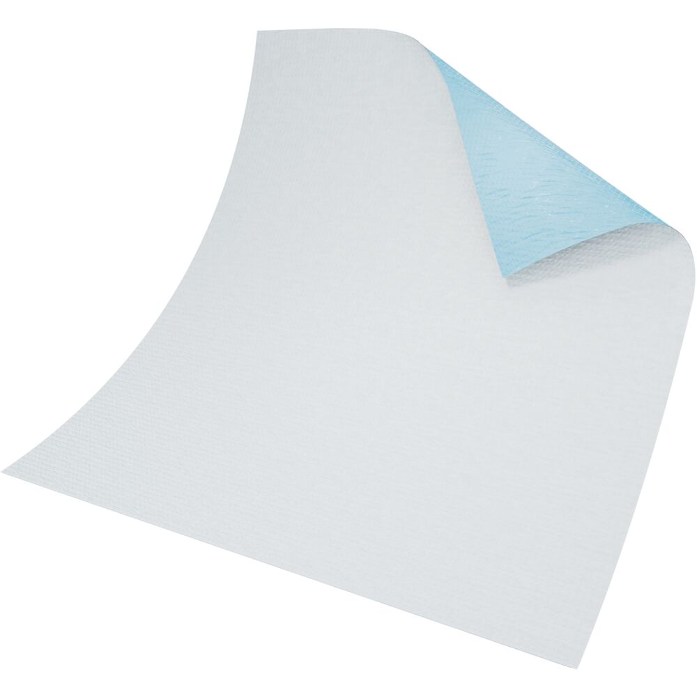 Blodtagningsunderlag, ABENA Small Protective Sheets, 2-lags, 37x50cm, lyseblå, engangs