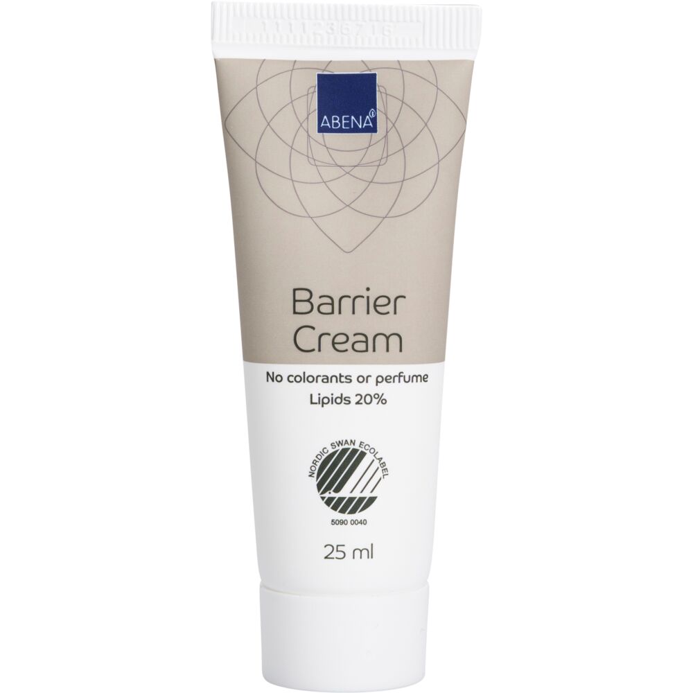 Barrierecreme, ABENA, 25 ml, uden farve og parfume, 20% fedt