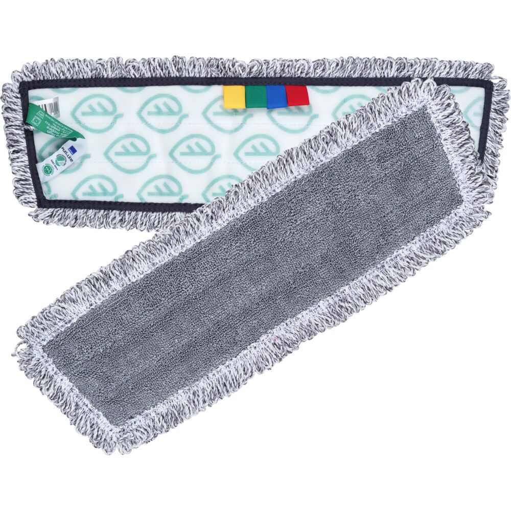 Micro High Plus moppe, ABENA Puri-Line, grå, mikrofiber, 40 cm, 55,6% genanvendt