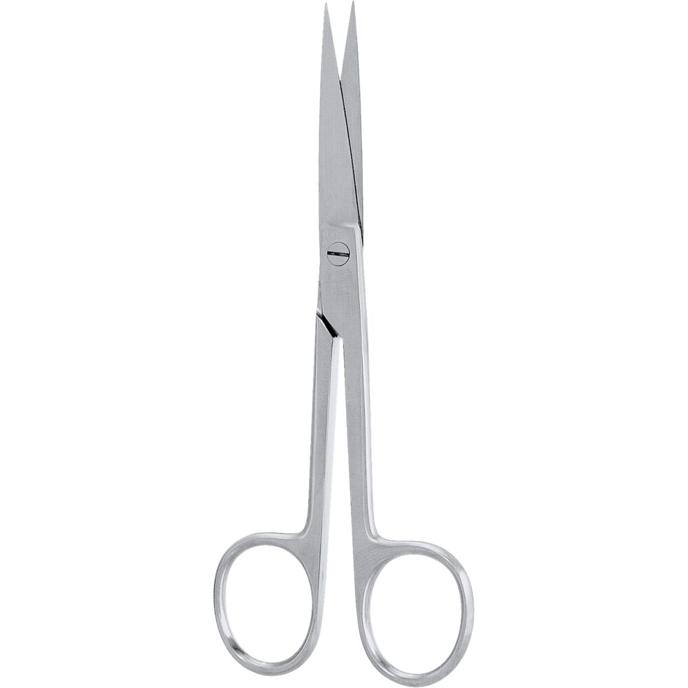 Kirurgisk saks, Rudolf, 14,5cm, lige, spids/spids