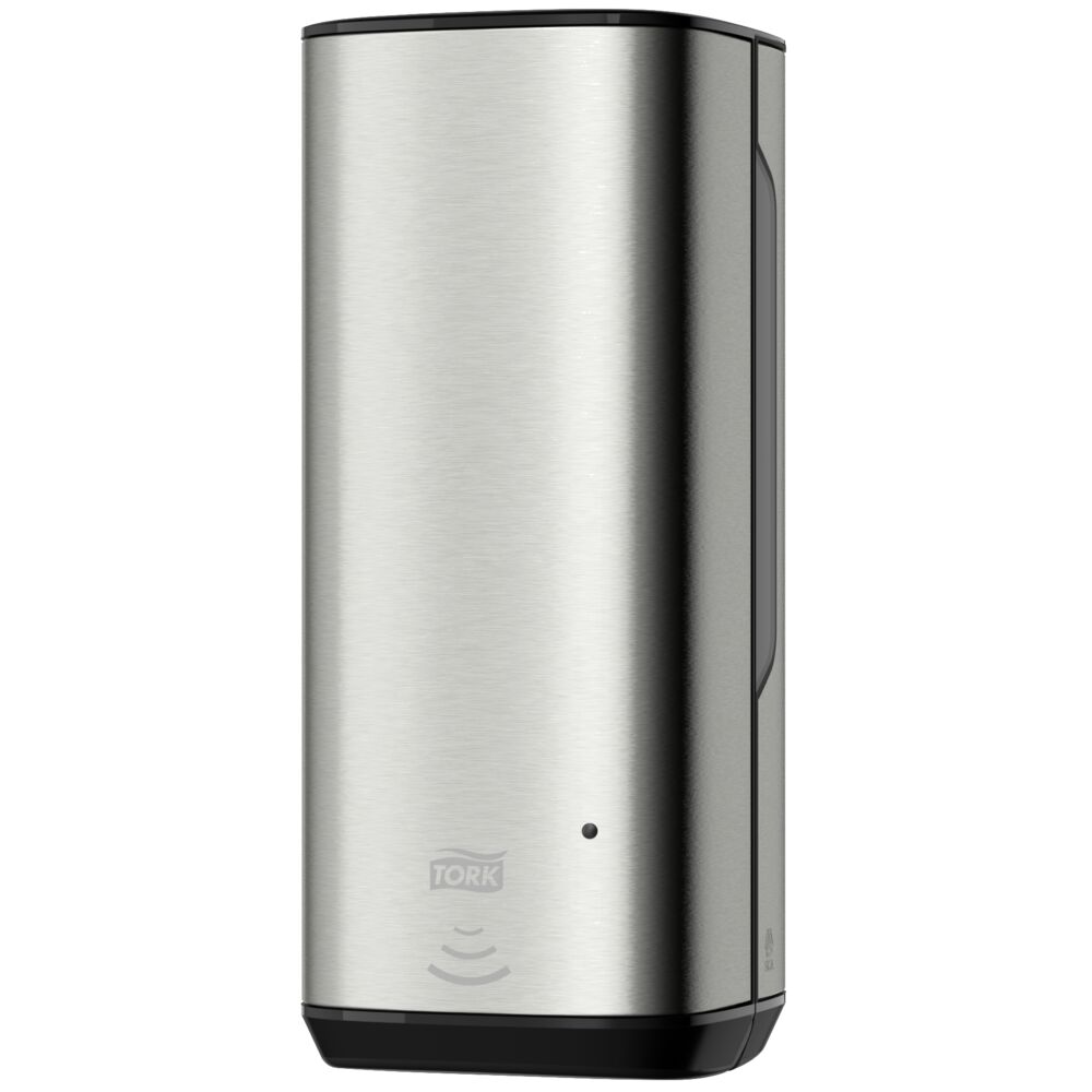 Håndfri dispenser, Tork S4, 1000 ml, grå, rustfrit stål