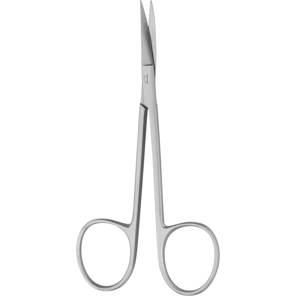 Mikrosaks, Rudolf, 10,5cm, buet, spids/spids