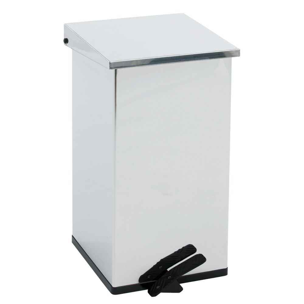 Pedalspand, Carro-Line Carro-kick, stål, rustfrit stål, 55 l, med soft close låg, ilddæmpende, og til tungt affald