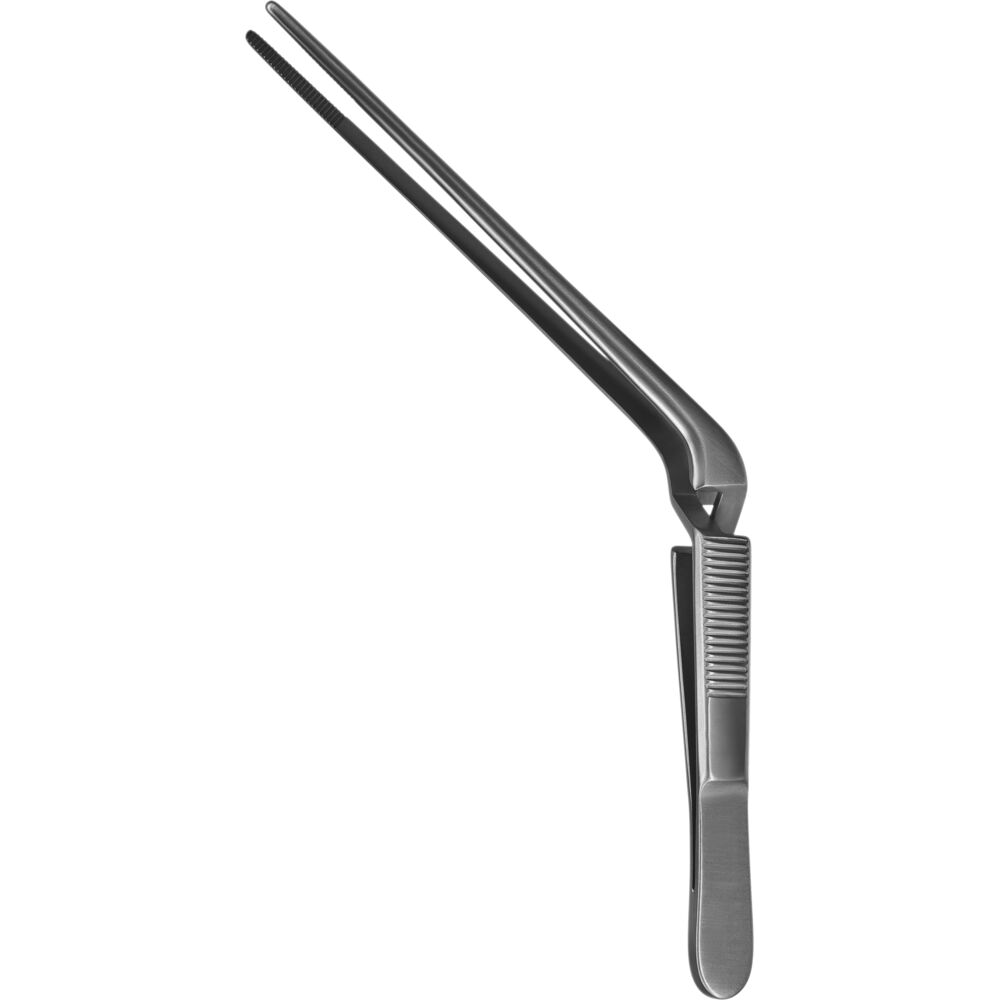 Ørepincet, Rudolf, Troeltsch, 12cm, krydset, vinklet