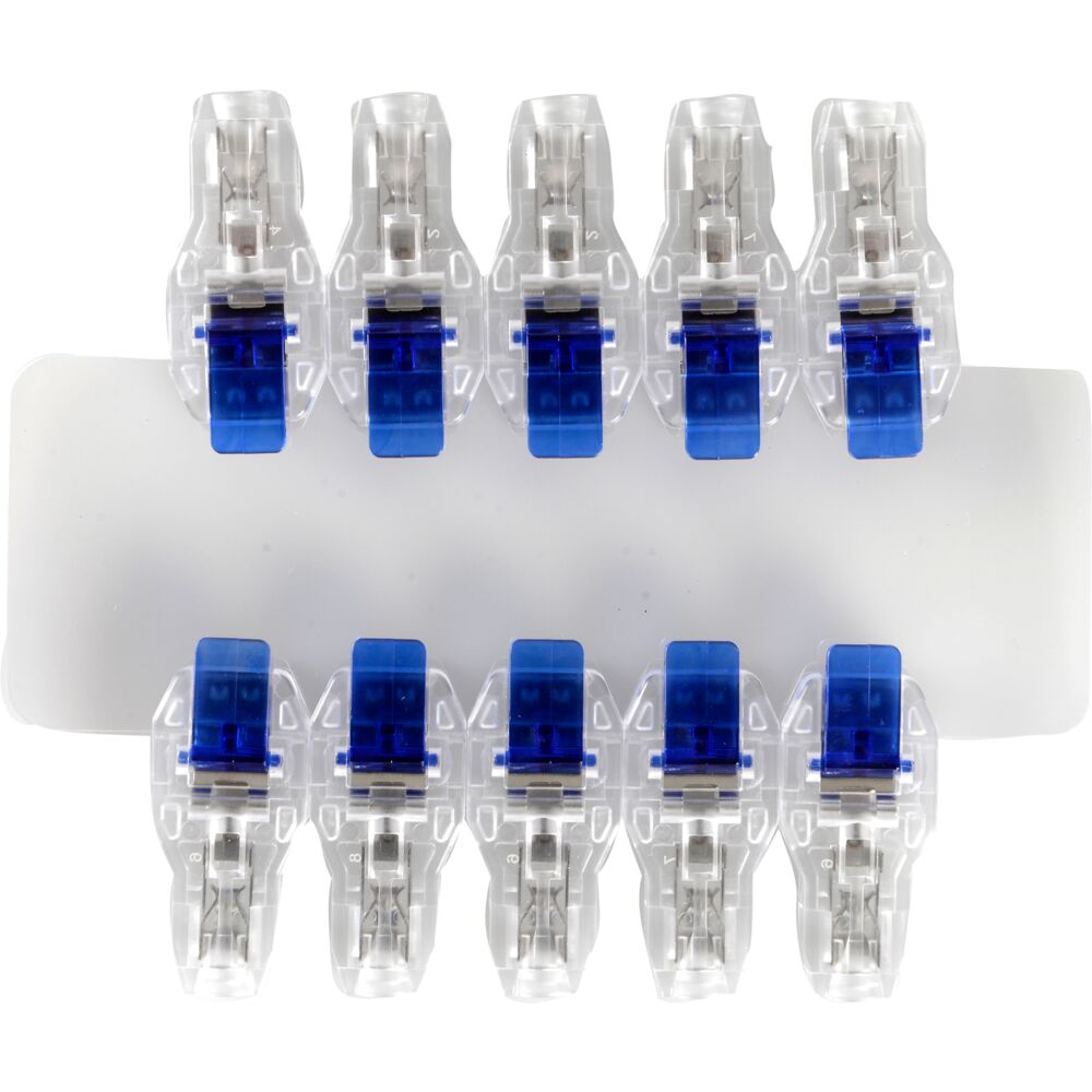 Krokodillenæb, Ambu, for 4 mm bananstik, til elektroder med tab-konnektor