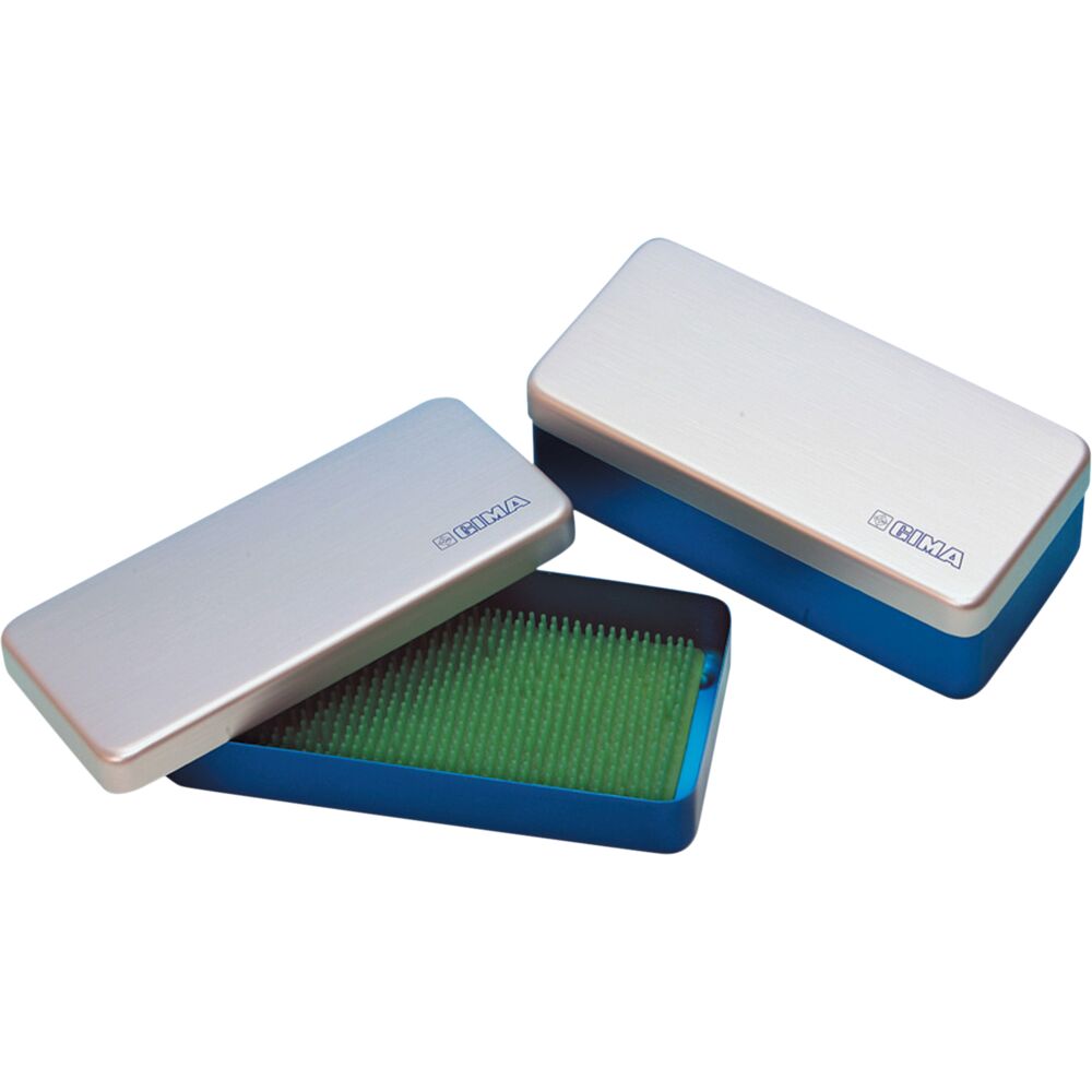 Instrumentæske, 21,8x10,6x5cm, aluminium, med låg