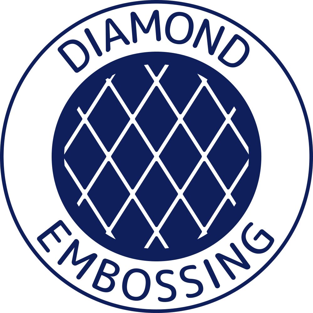 Diamond embossing