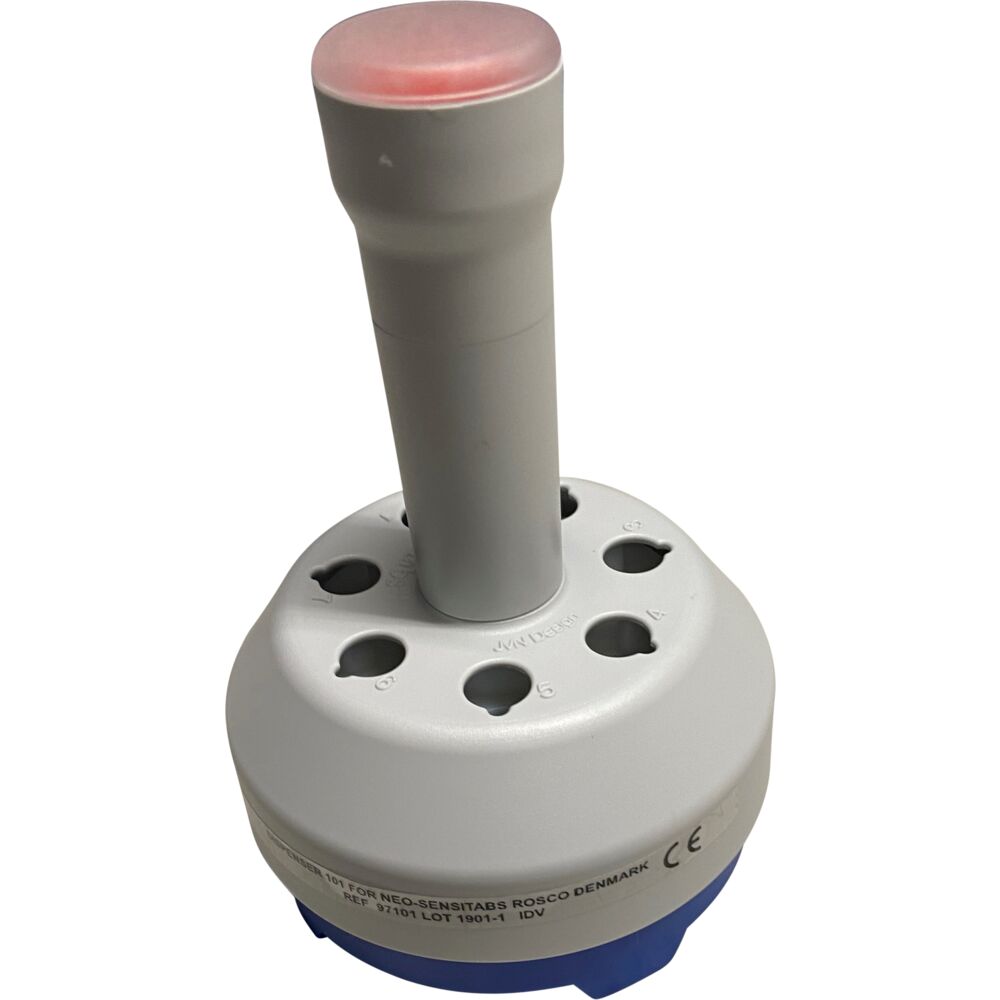 Dispenser, Rosco, med plads til 7 rør