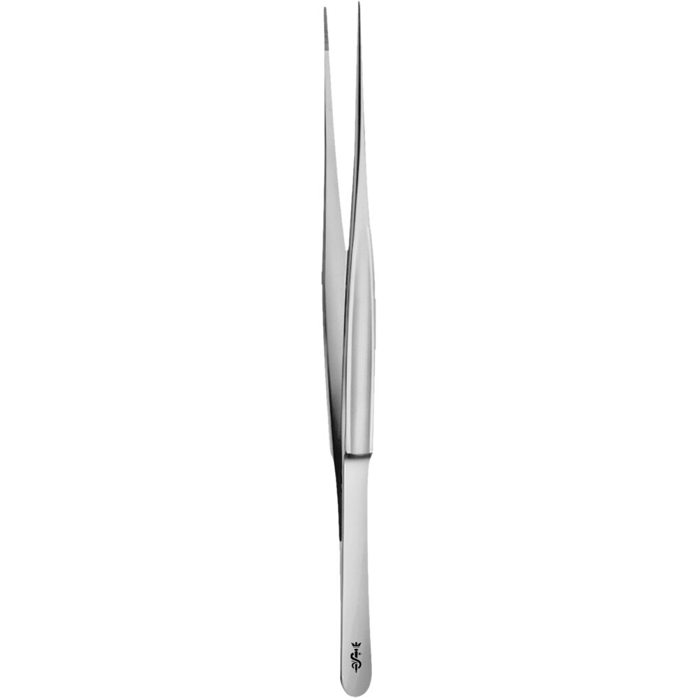 Pincet, Aesculap, 21,5x1,5x0,5cm, rustfrit stål, anatomisk, flergangs
