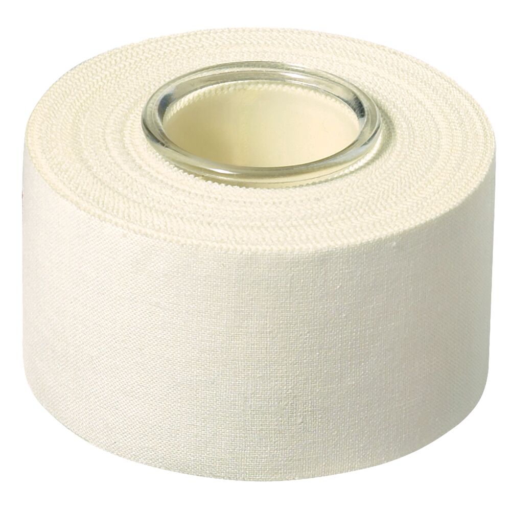 Tape, Strappal, 10m x 5cm, hvid, uelastisk, latexfri, usteril