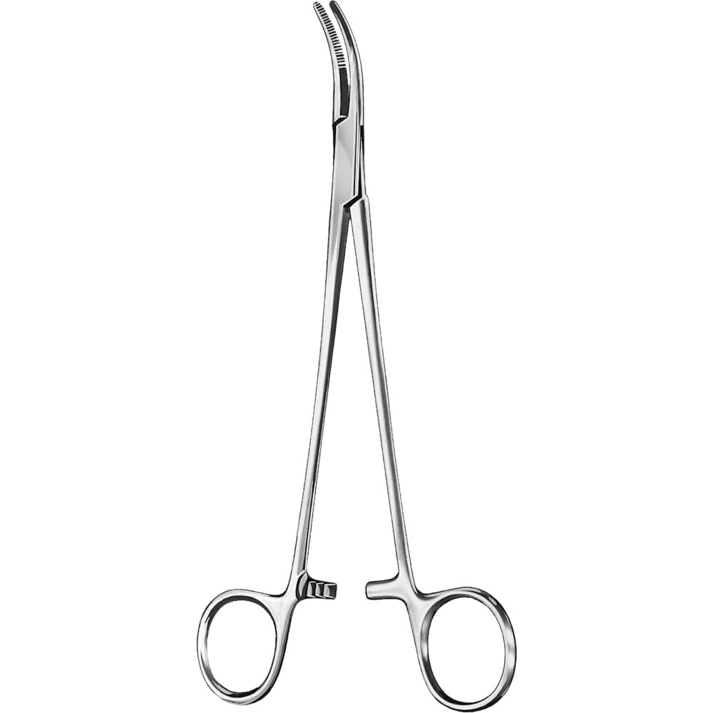 Arterieklemme, Rudolf, Schnidt, 19cm, stærkt buet